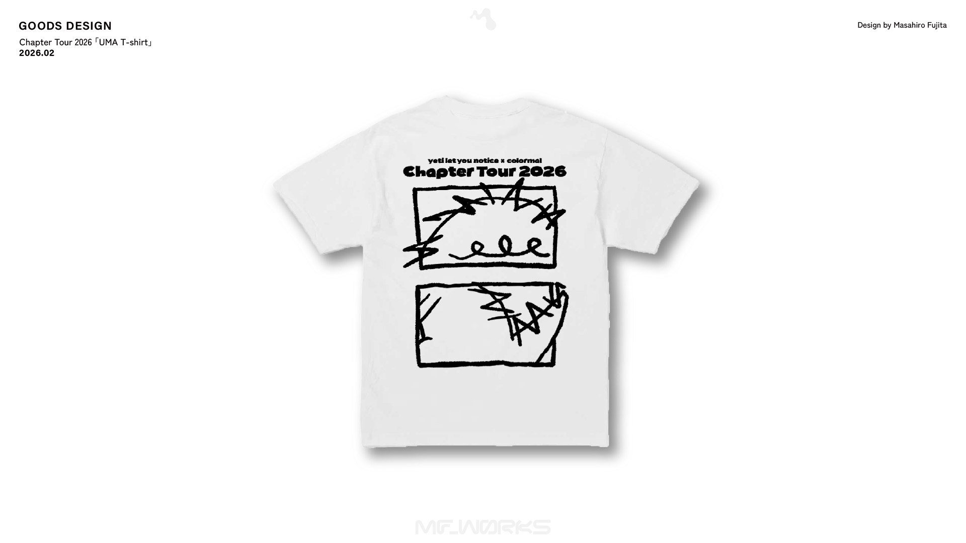 yeti let you notice×colormal 「Chapter Tour」 Goods