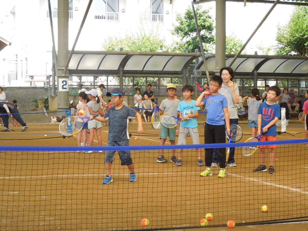 夏休みキッズテニス教室 (1回目)