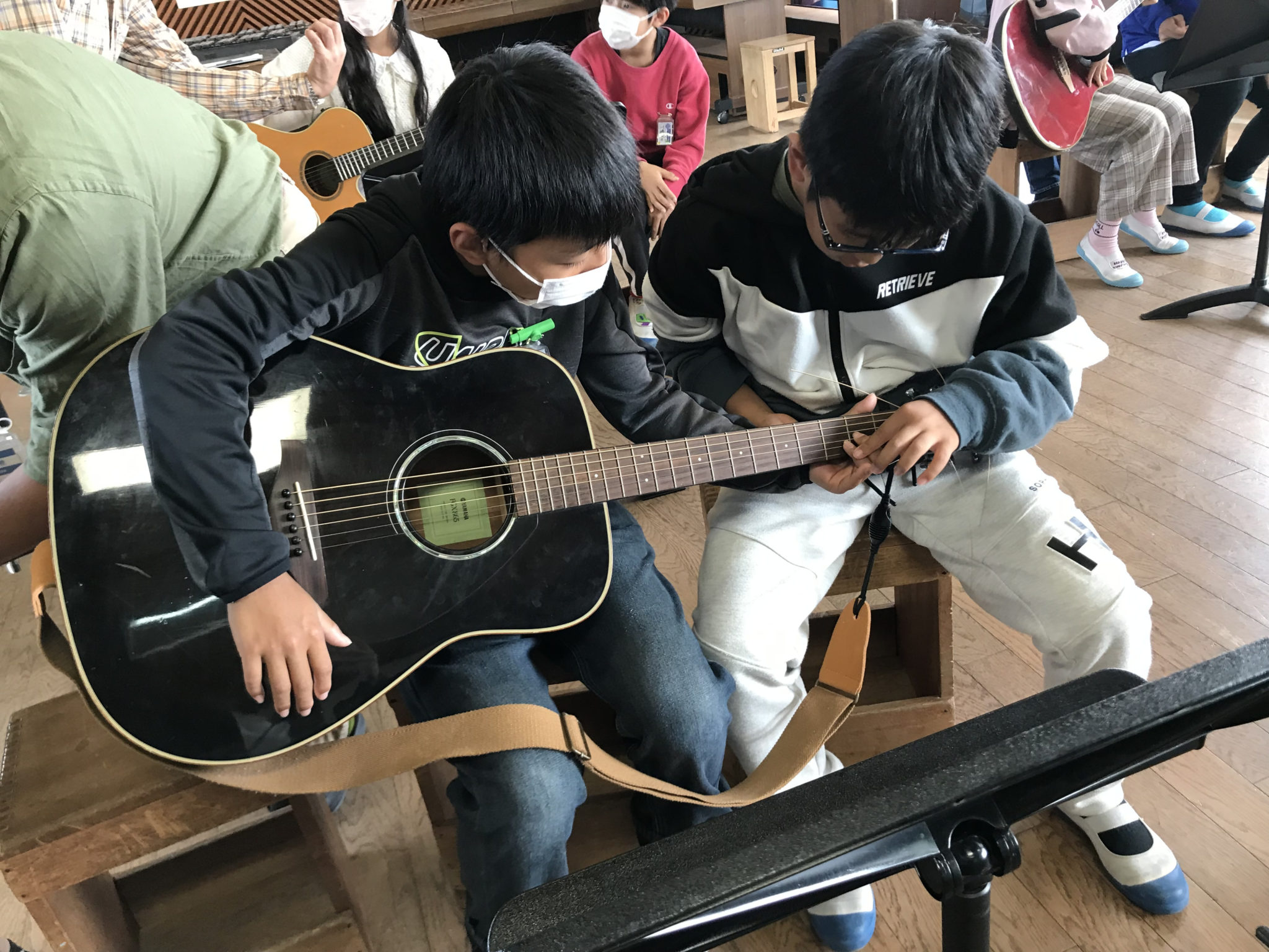 日の里西小学校の活動の様子