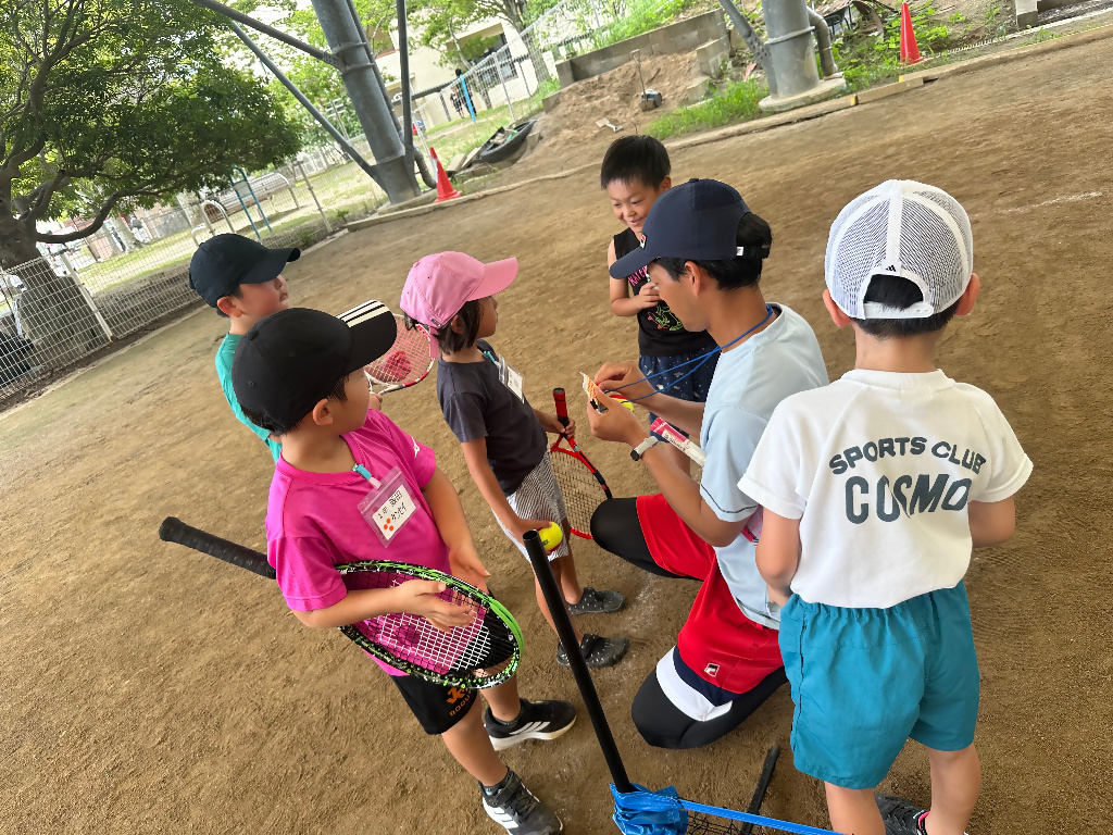 夏休みキッズテニス教室