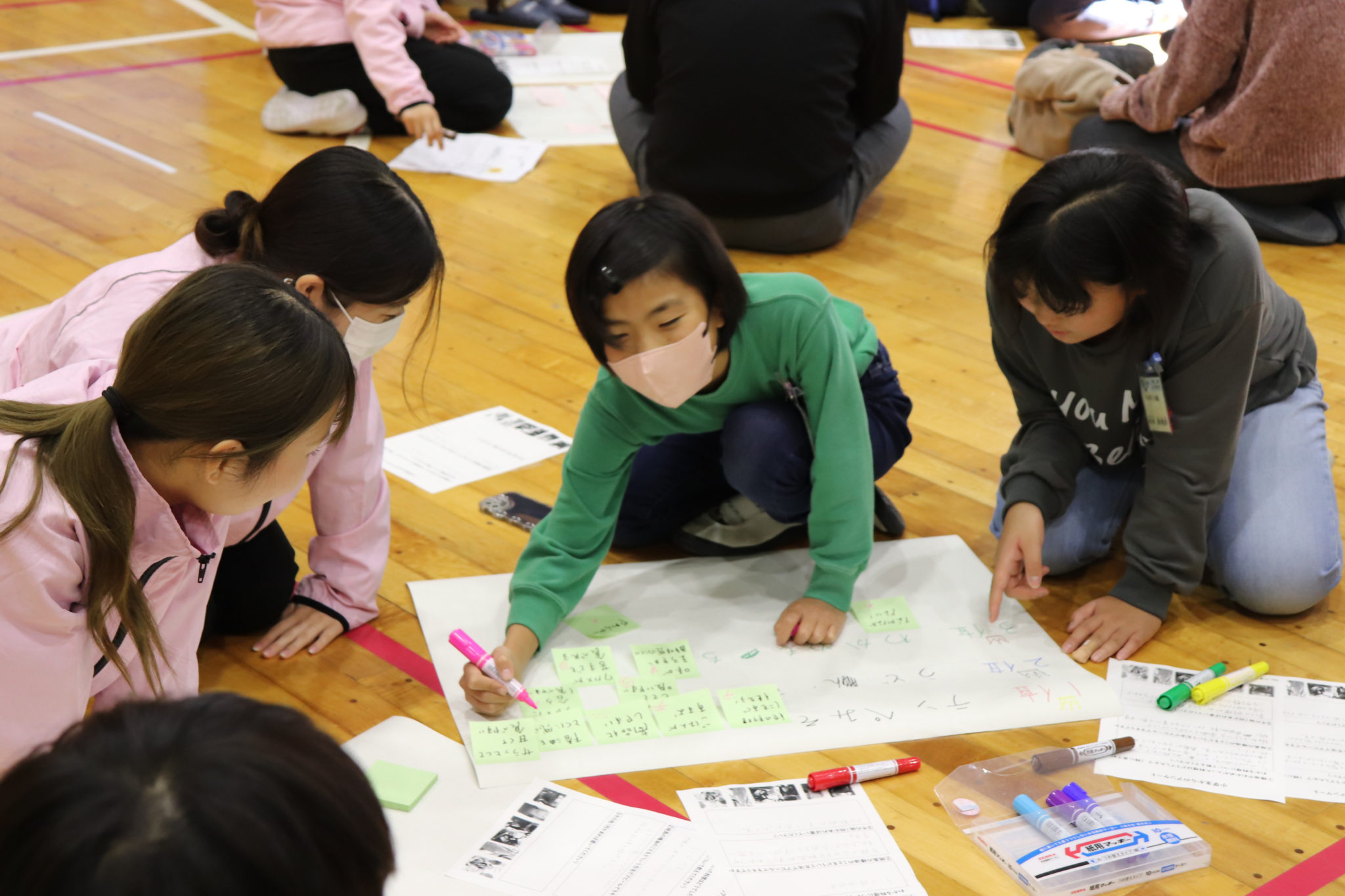 地島小学校の活動の様子