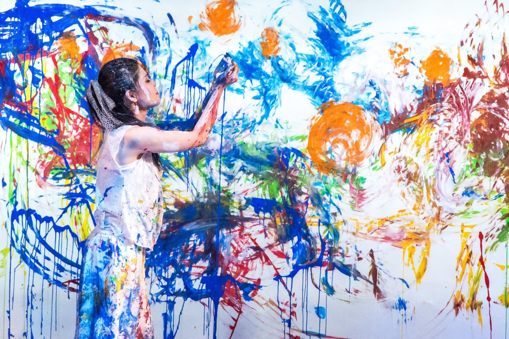 絵画パフォーマンスコース
