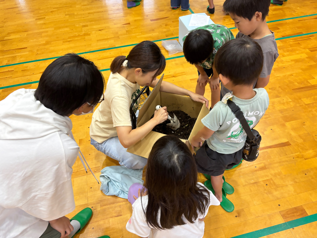 コンポスト親子講座