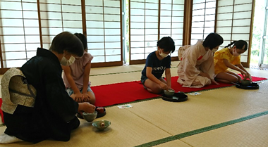 体験！日本の伝統文化　⑦茶道