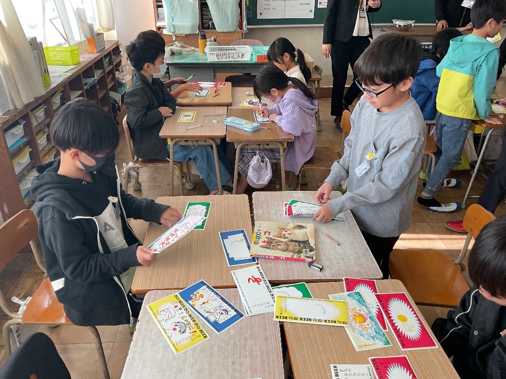 日の里西小学校の活動の様子