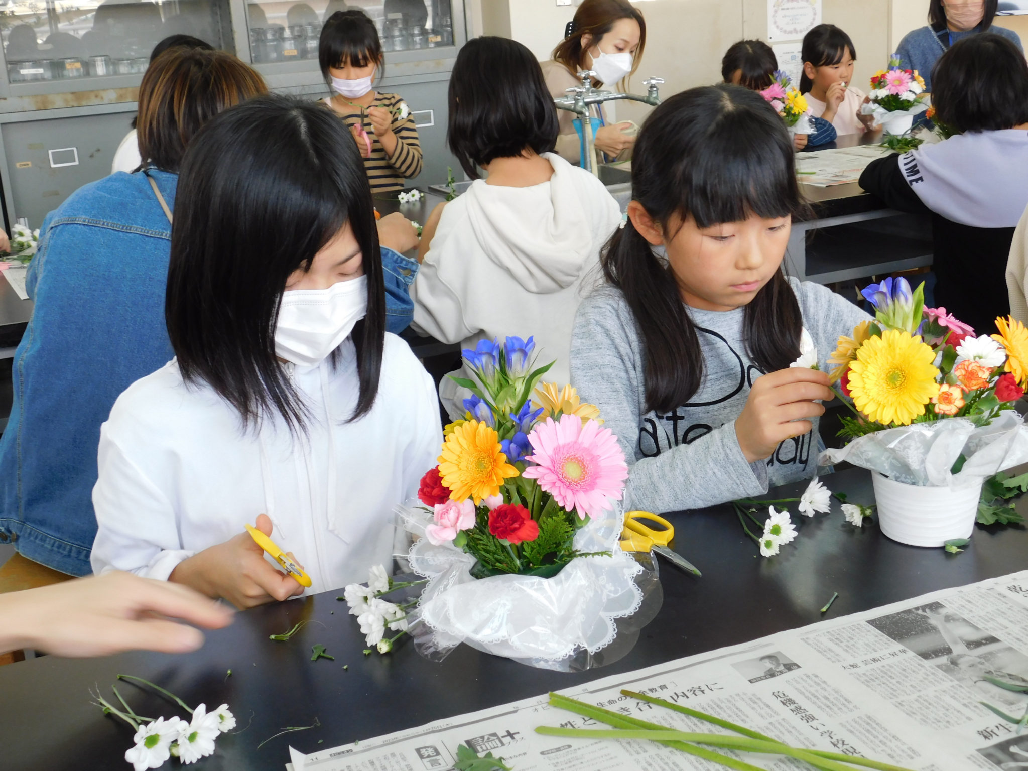 日の里東小学校の活動の様子
