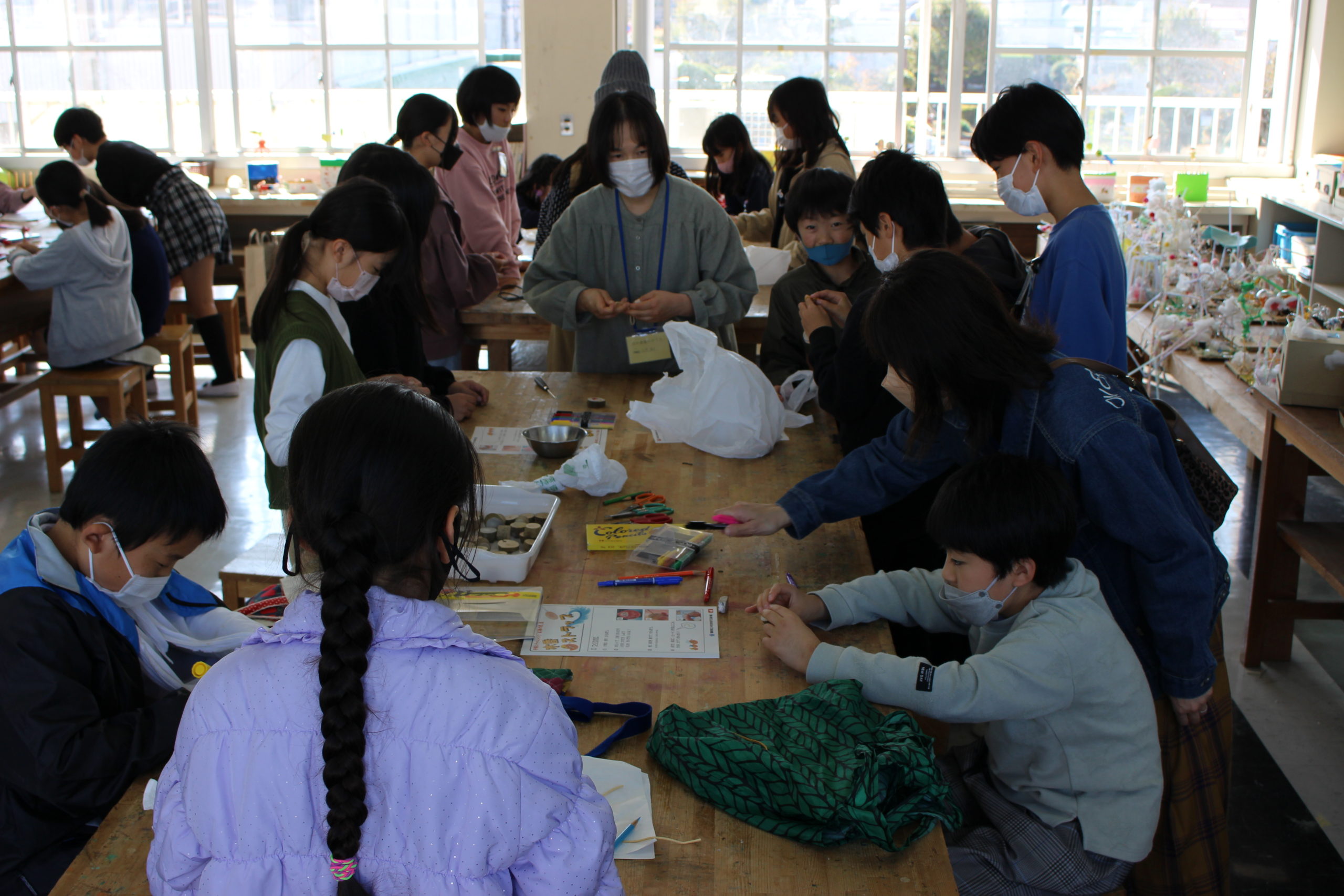 日の里東小学校の活動の様子