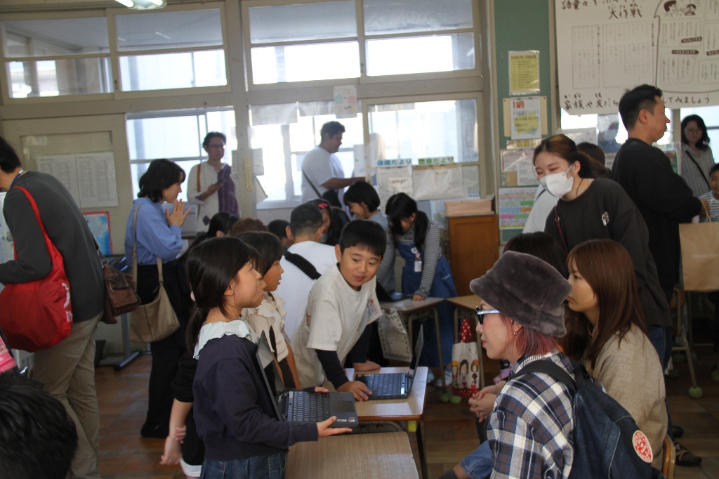 日の里東小学校の活動の様子