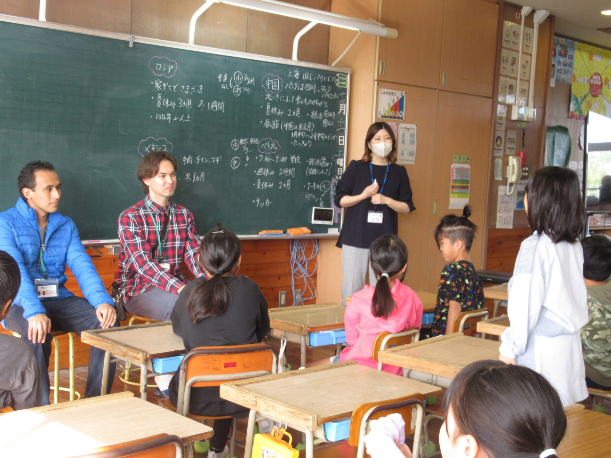 河東西小学校の活動の様子