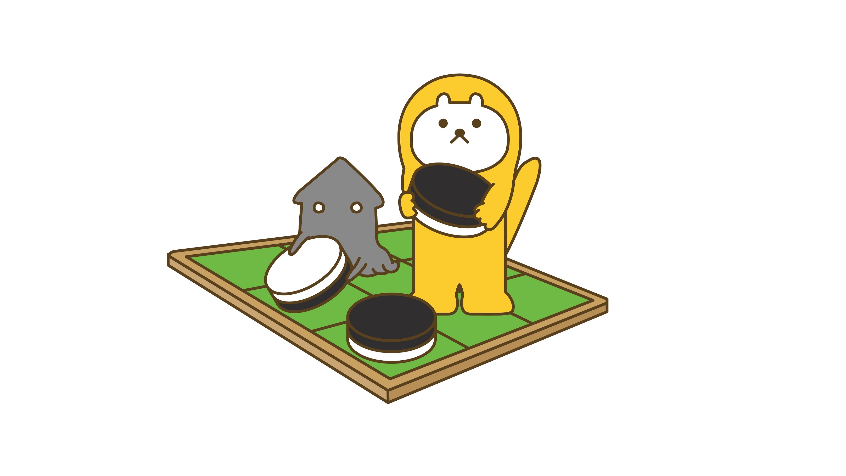 【テンちゃんＤＡＹ】テンちゃんオセロ対決
