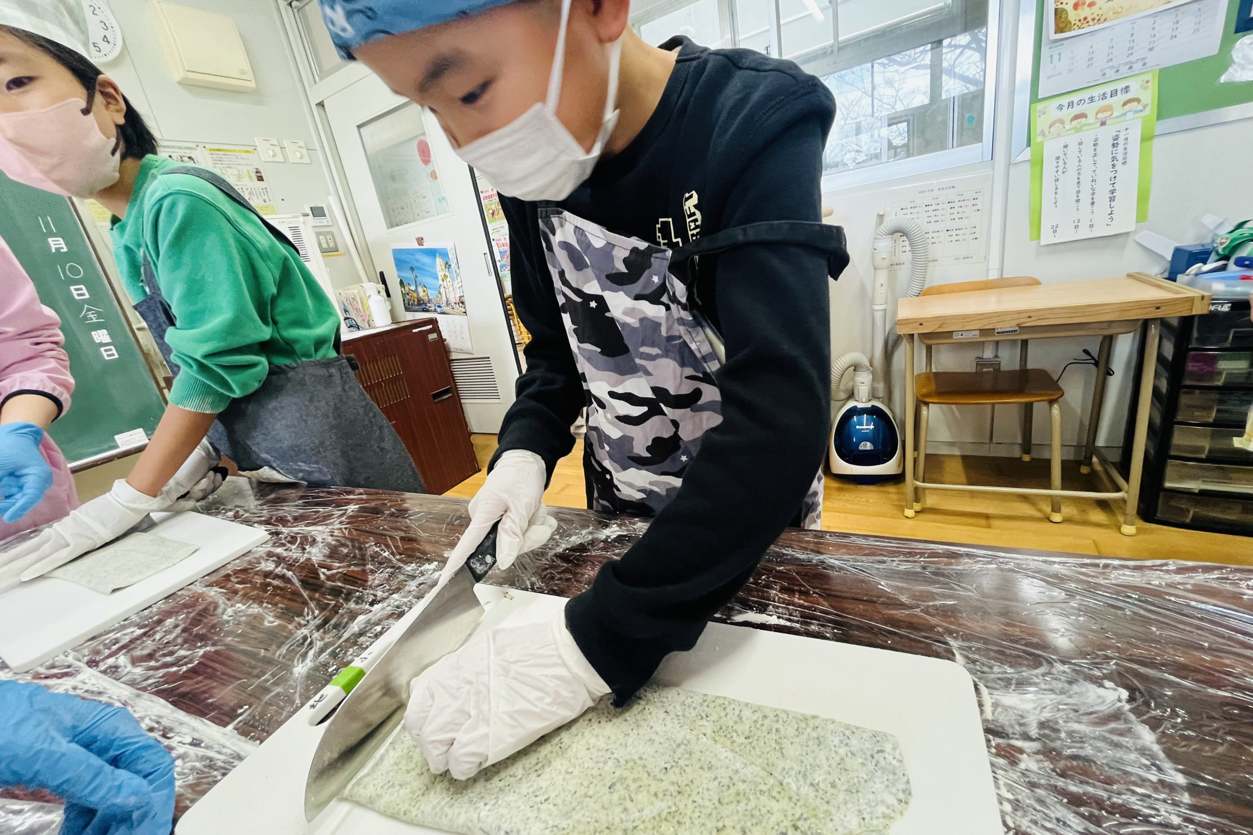 地島小学校の活動の様子