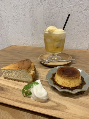 四歩で食べたデザート