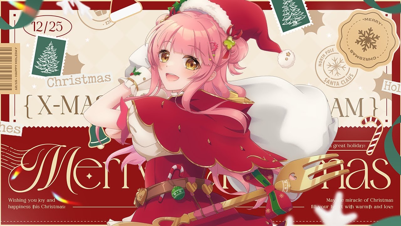 夜雑談┊クリスマスイブ🎁皆におやすみって言いたい💕初見さんも大歓迎【Merun Ch. 森野めるん】