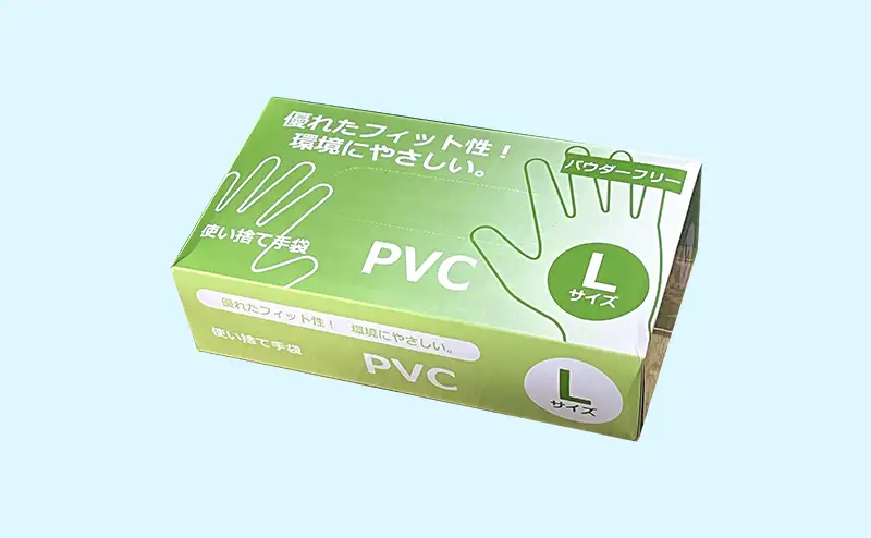 PVC 使い捨て手袋 Lサイズ