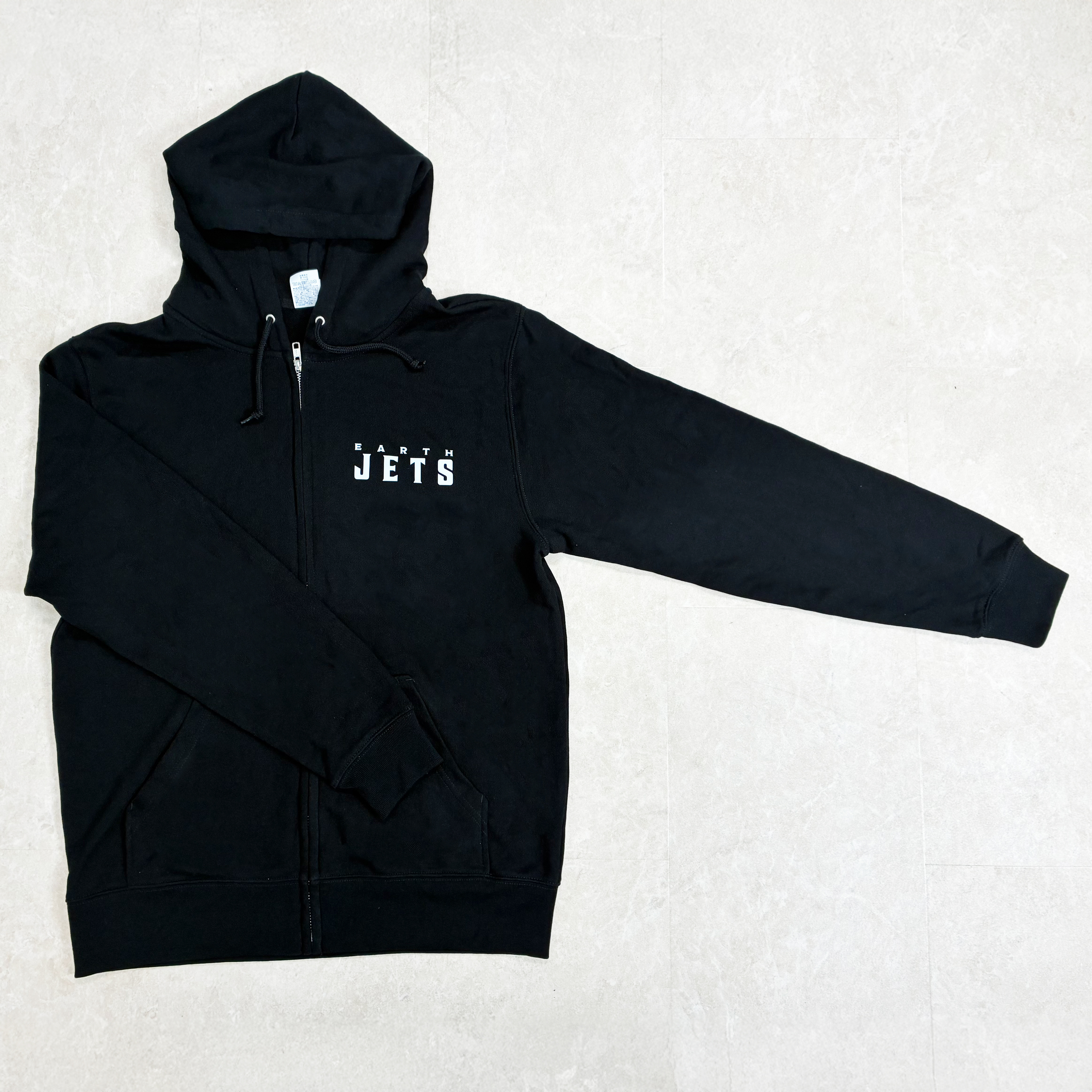 フルジップパーカー（ブラック）フリーサイズの商品写真