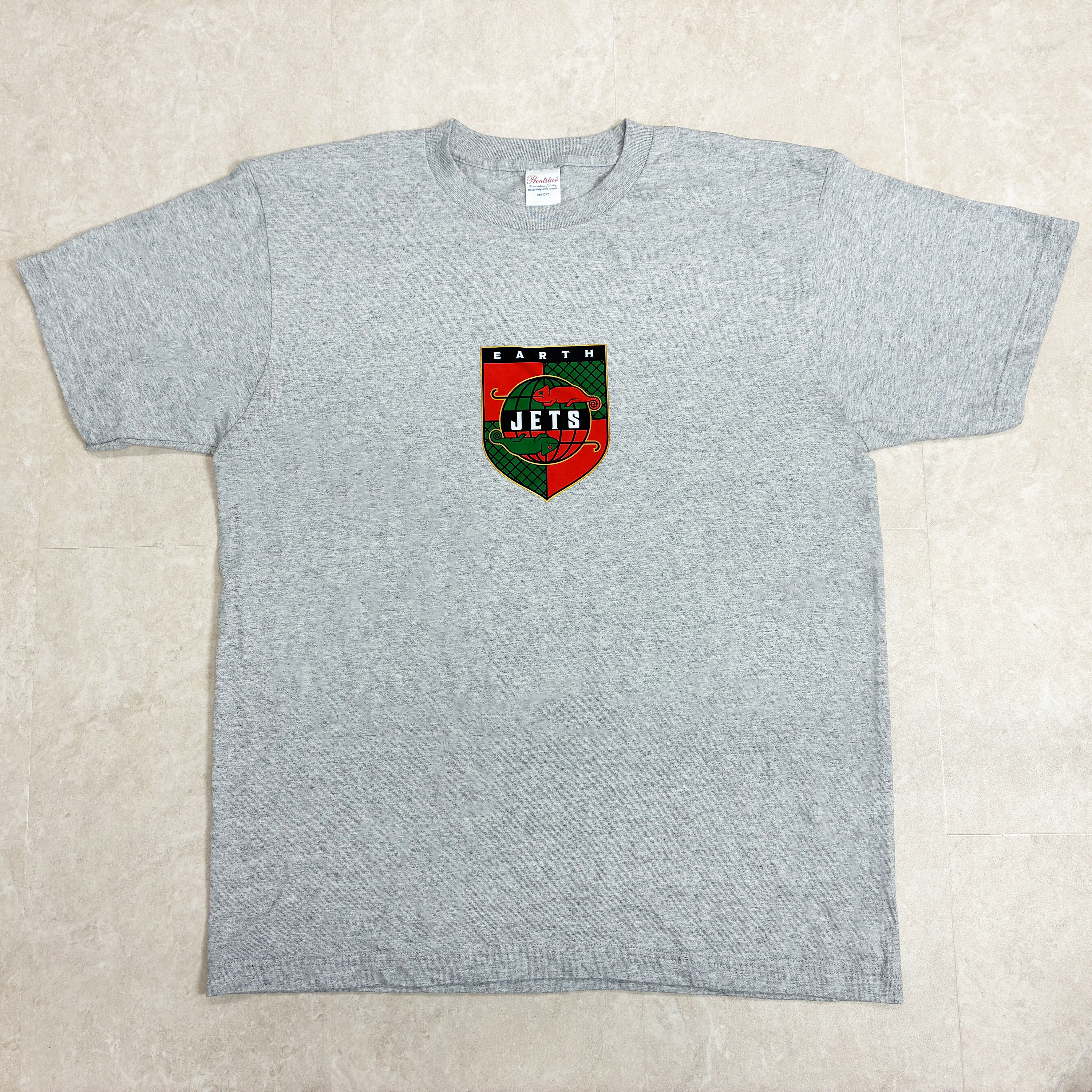 エンブレムTシャツ（グレー）フリーサイズの商品写真