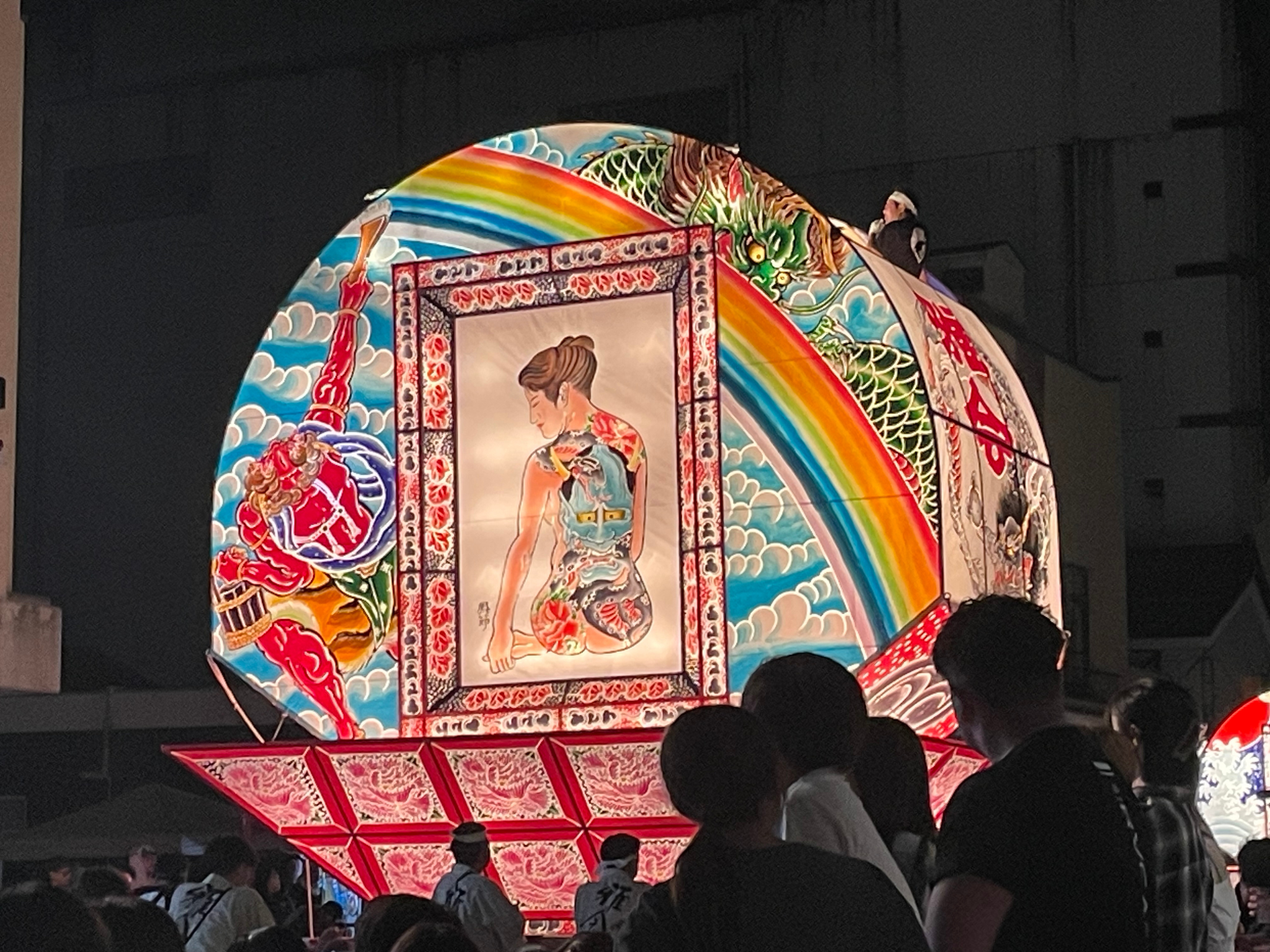 見送り絵「般若」 