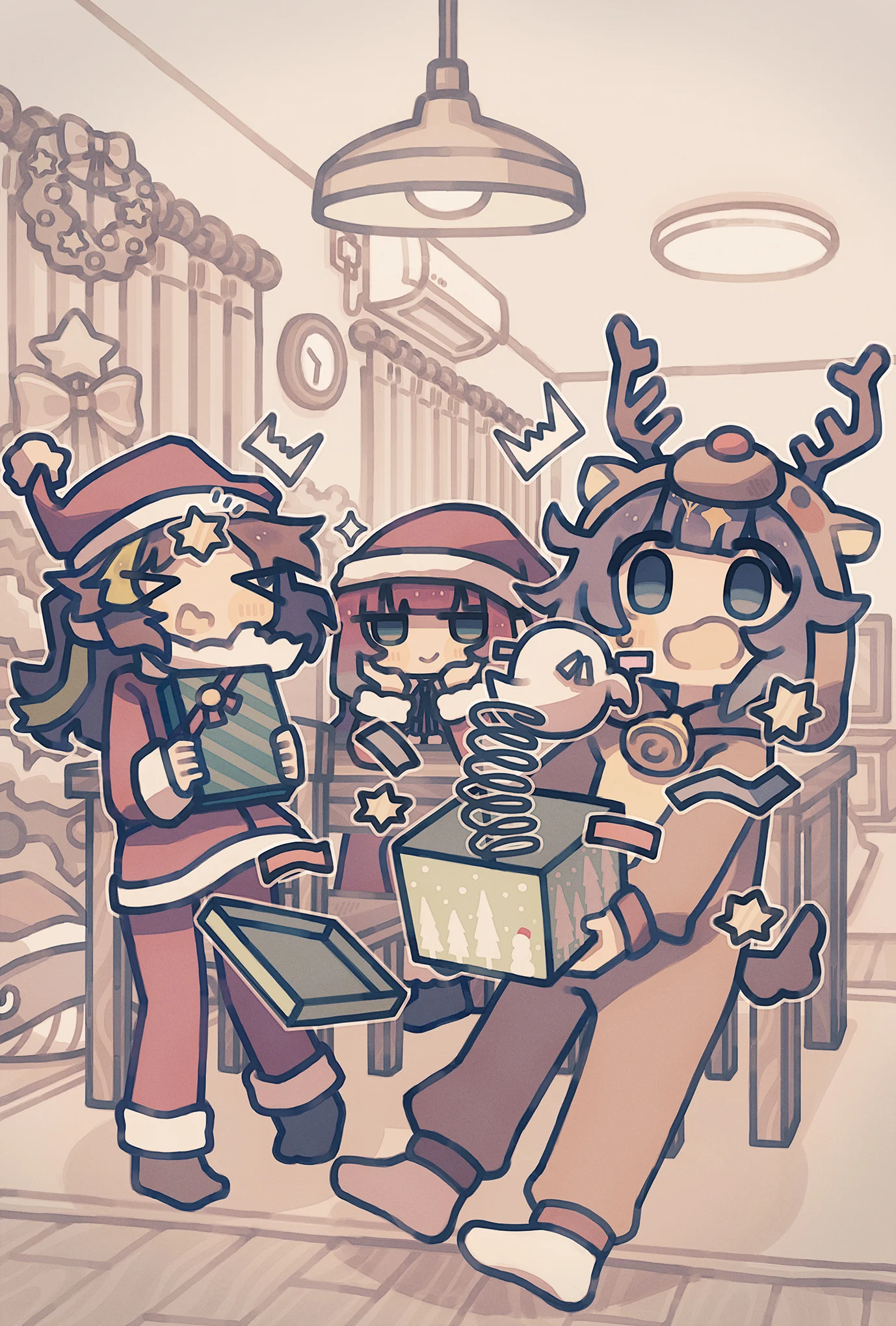 2025年11-12月カレンダーイラスト