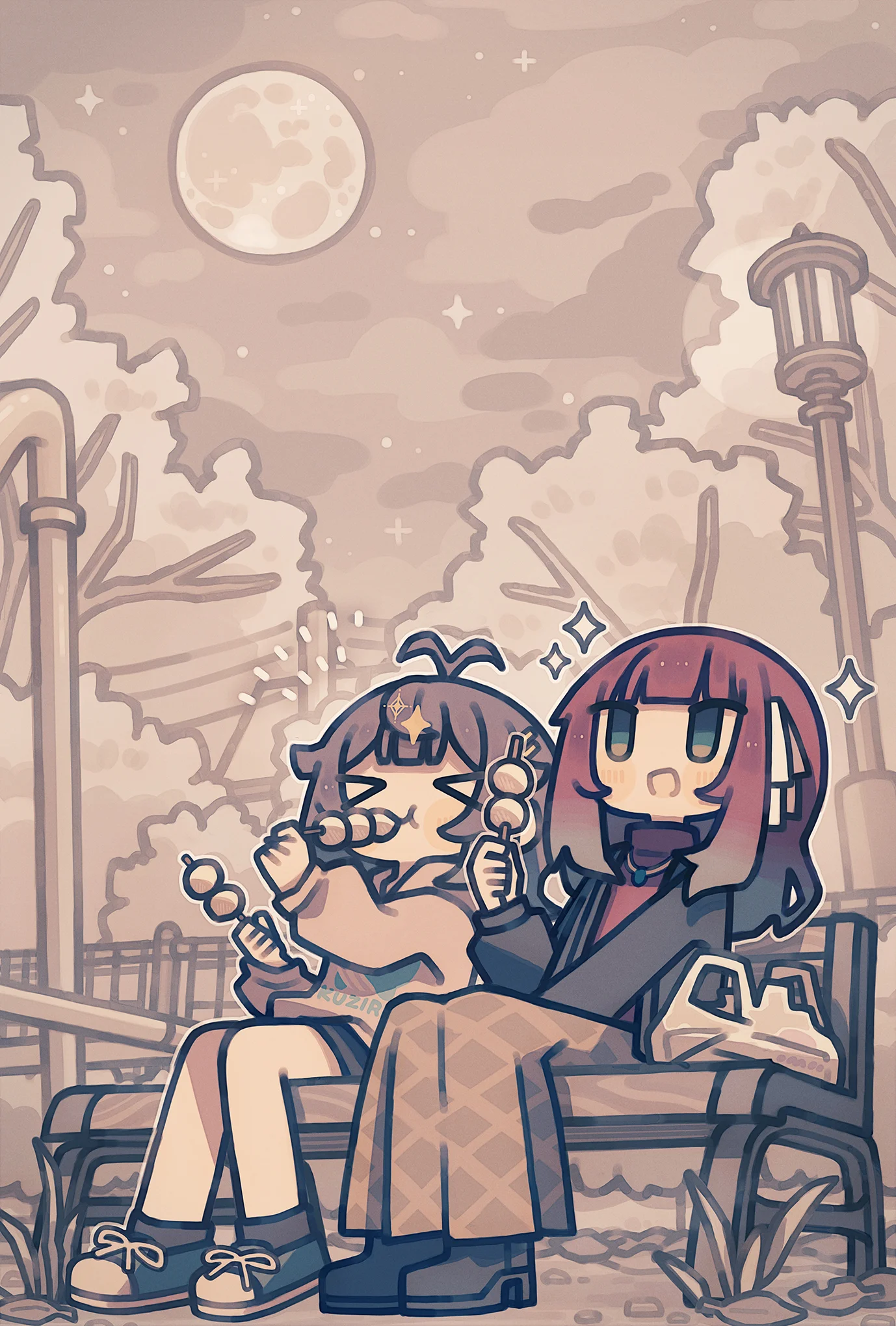 2025年9-10月カレンダーイラスト