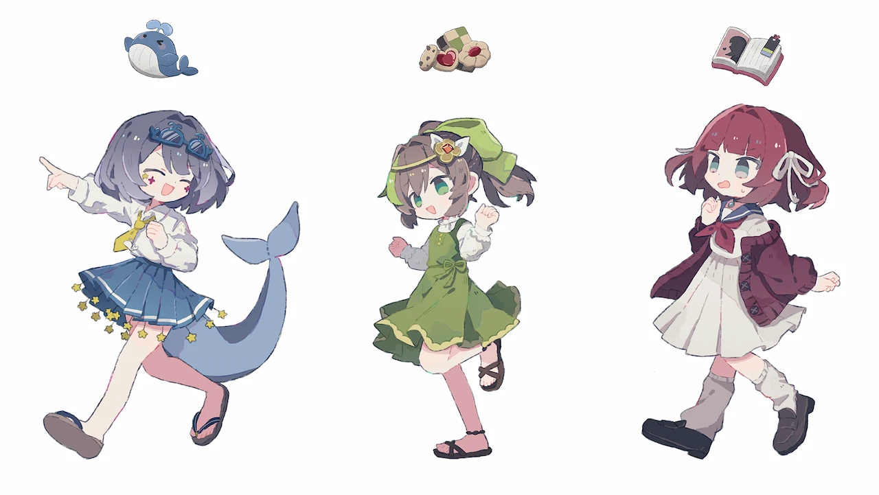 VRChatアバターグッズイラスト