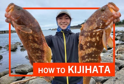 「HOW TO KIJIHATA」　キジハタの釣り方　Written by 佐々木俊 