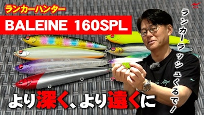 【より深く、より遠く】BALEINE(バレーヌ)160SPL 【ミドルレンジ攻略の一手】