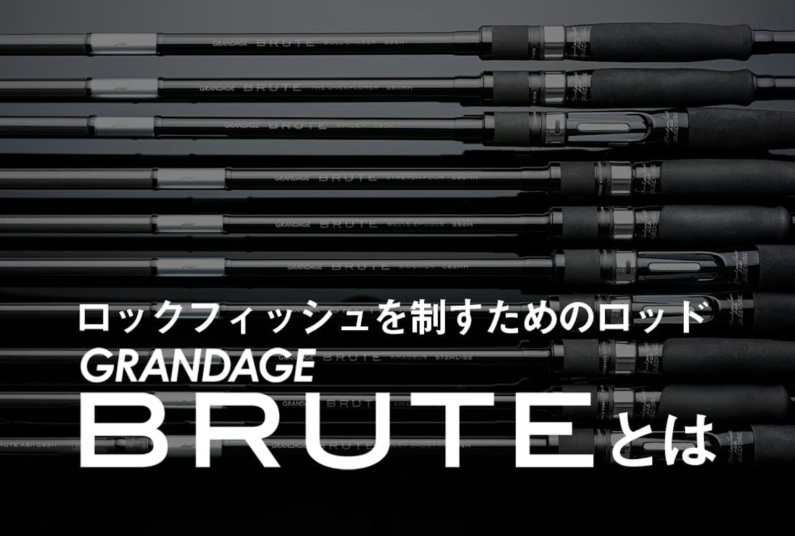ロックフィッシュを制すためのロッド 『GRANDAGE BRUTE』 Written by 