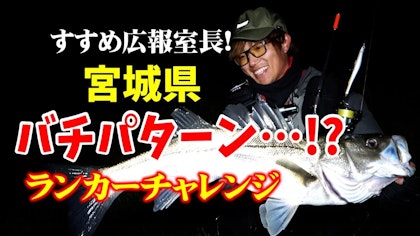 【ランカーチャレンジ】バチパターンかと思ったらまさかの○○パターン!?【アピア広報室”長”Vol.8 宮城・シーバス編】