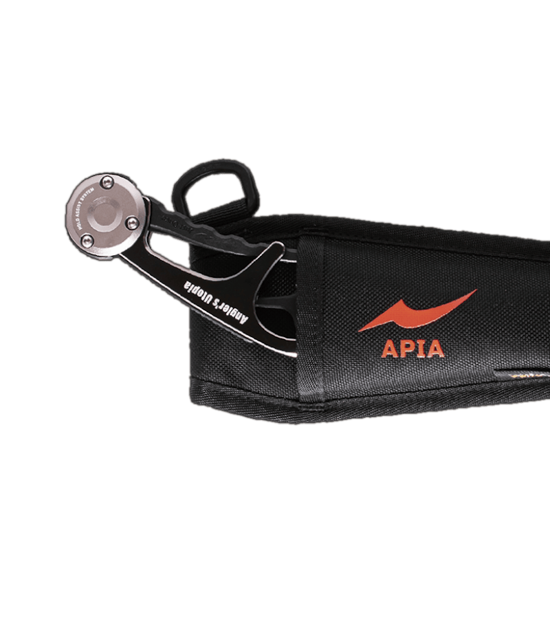 Poignée/debourreur Apia Fish Grip Holder - Noir/Noir (5141) - Neuf