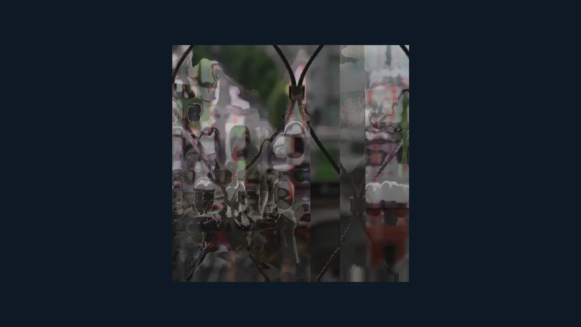 melt transition - Creative Coding experiment