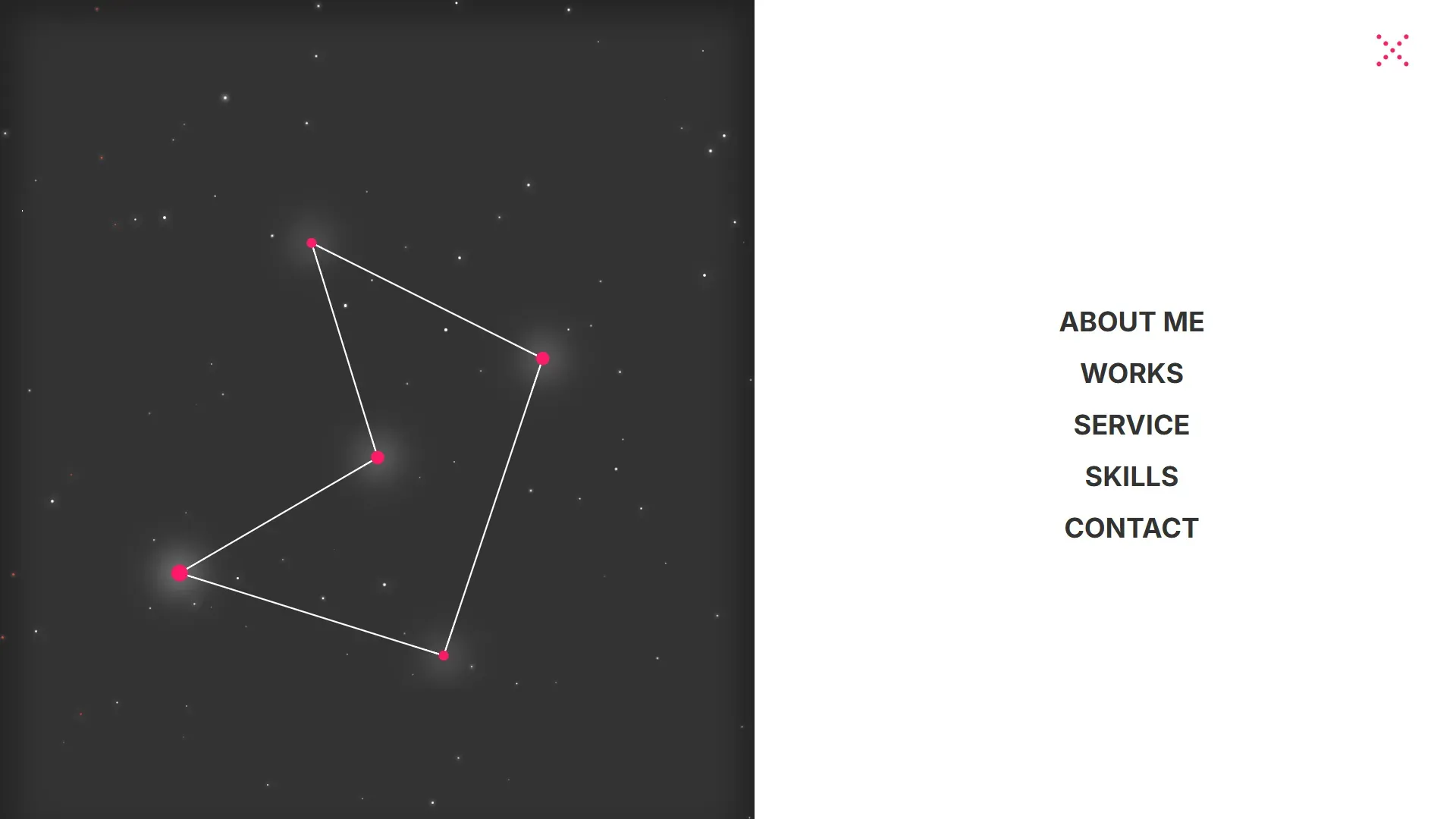 Toggle menu expanded view