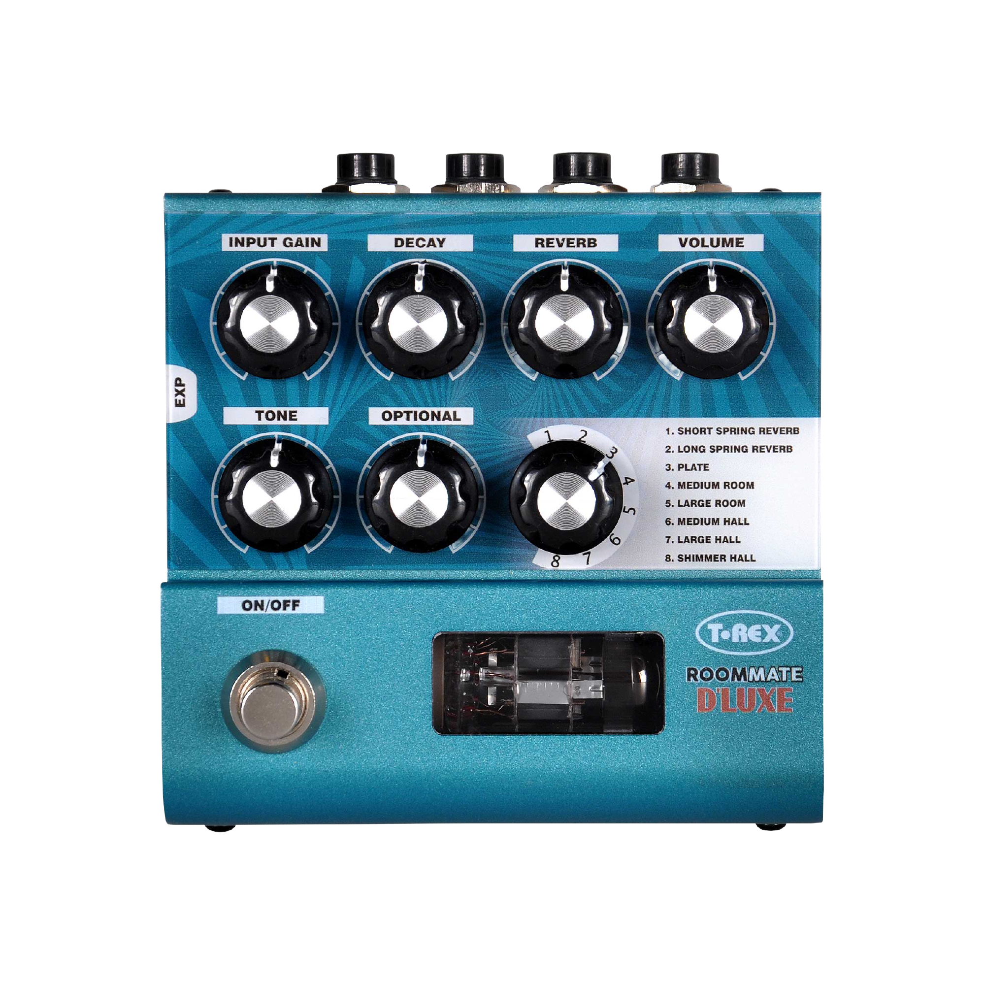 T-REX Effects ステレオデジタルリバーブペダル ROOMMATE D'LUXE 発売