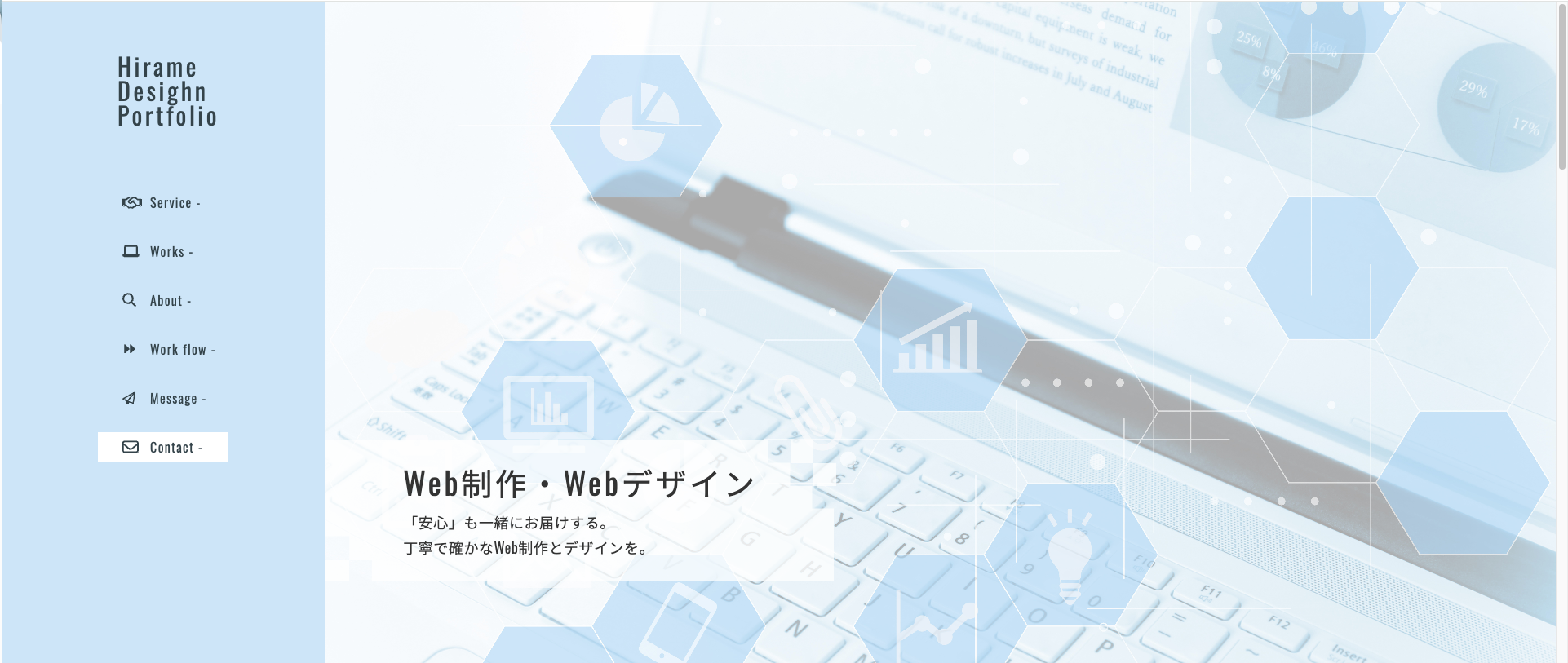 ポートフォリオサイト