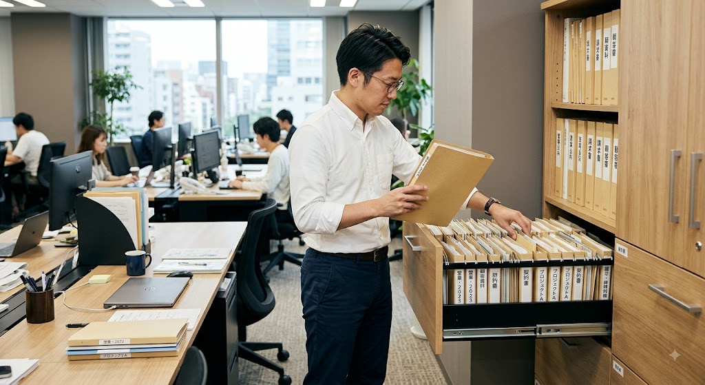 契約書のファイリング方法｜誰でも探せる保管の順番と管理のコツ