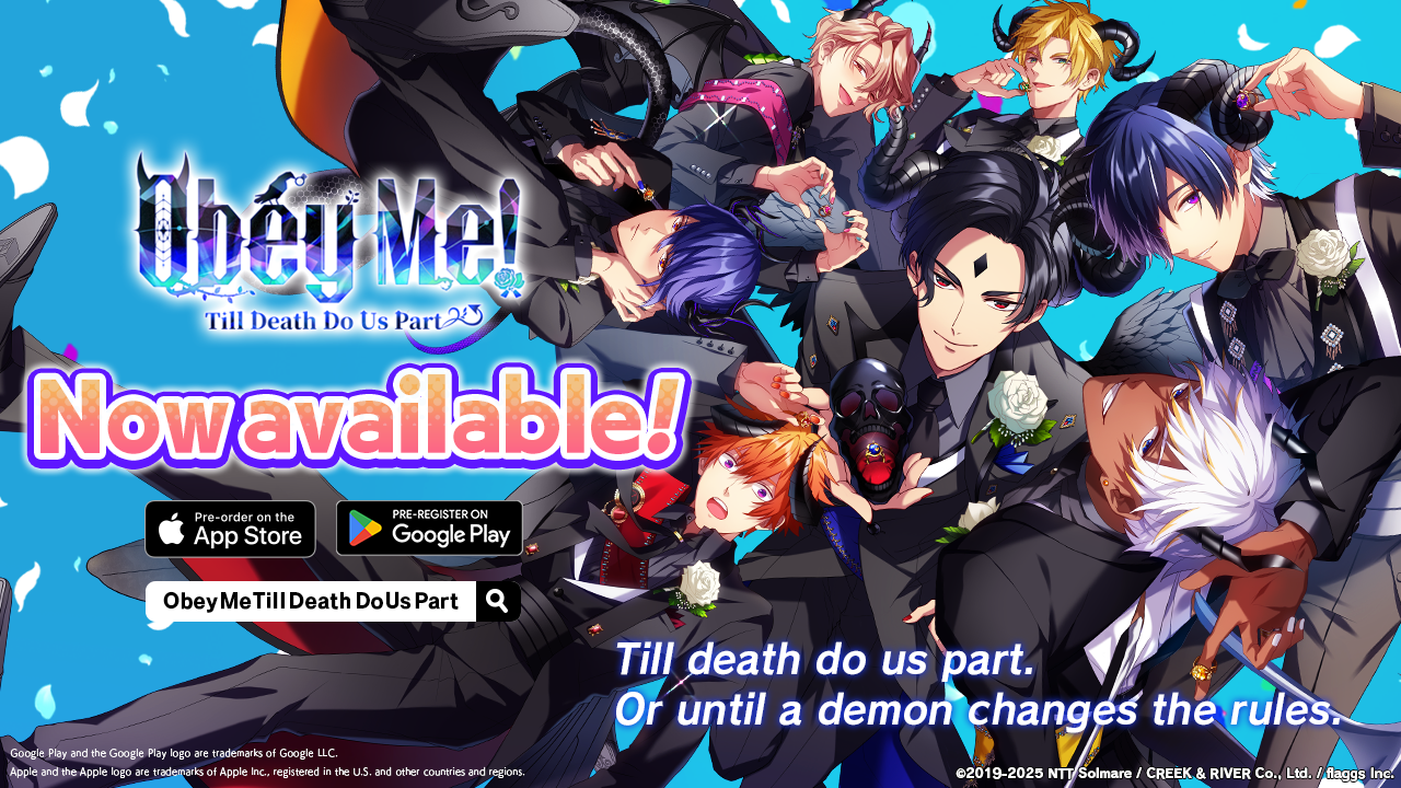「Obey Me! Till Death Do Us Part」Now available!