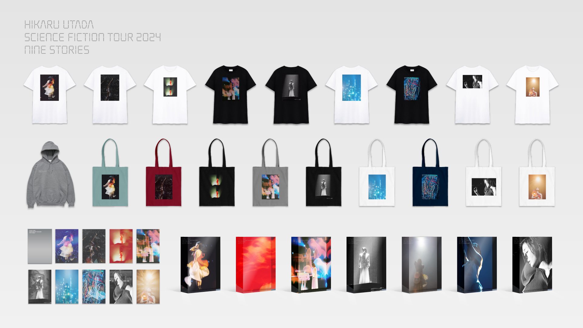 New Galleryによる写真集・写真展「HIKARU UTADA SCIENCE FICTION TOUR 宇多田ヒカルのうた 特製ステッカー 全種セット 景品 非売品