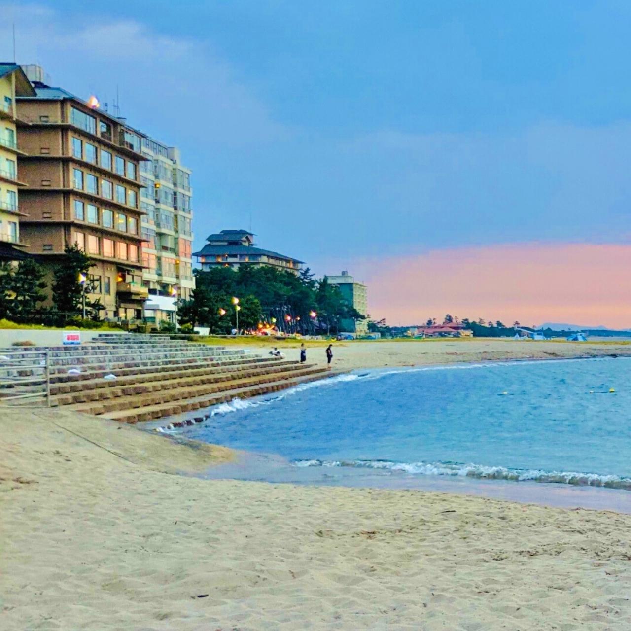 海辺に湧く温泉リゾート