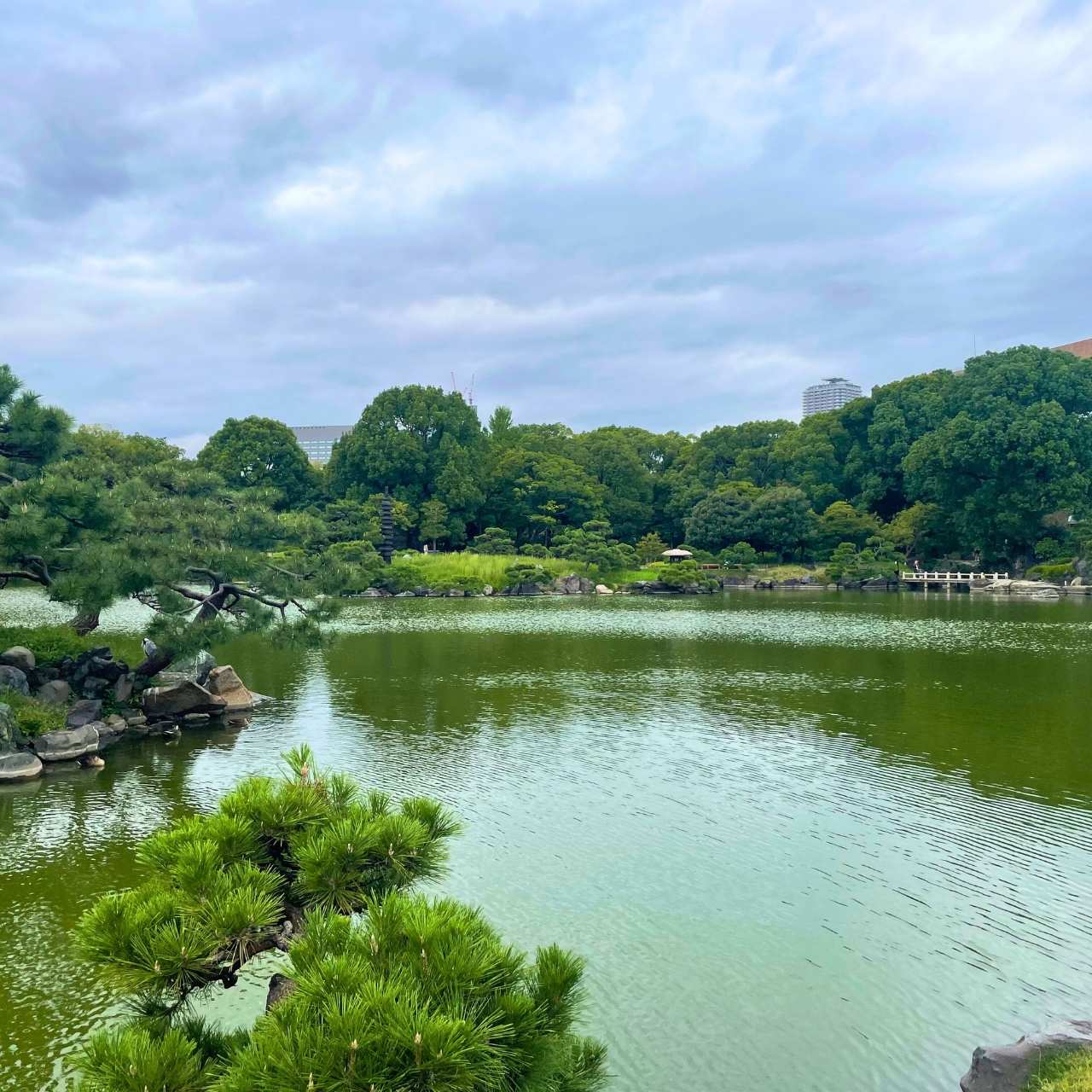園内の築山は、日本で一番有名なあの山の名前!