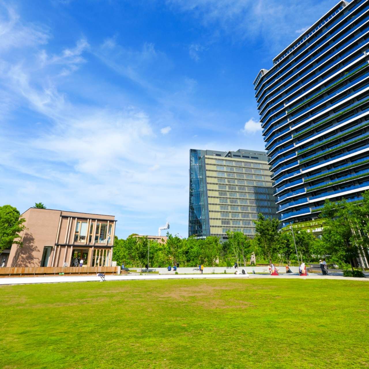 「誇りの杜」に隣接する水害から街を守る仕組みは◯◯◯ガーデン?