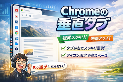 ついに実装完了！Chromeでも垂直タブを使ってみよう