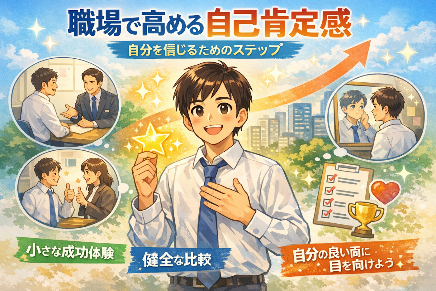 自己肯定感、高めるヒント