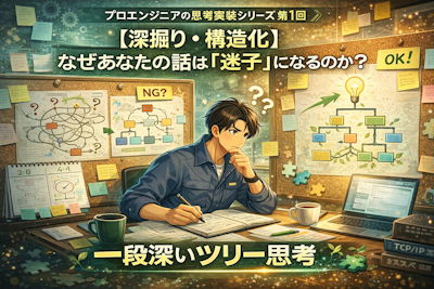 💻 【深掘り・構造化】なぜあなたの話は「迷子」になるのか？一段深いツリー思考