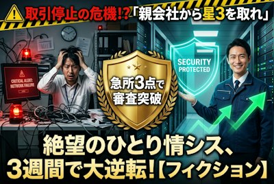 【フィクション】「親会社から星3を取れと言われました」絶望する町工場のひとり情シスを救った3週間の全記録