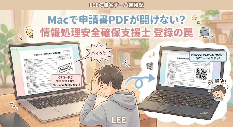 Macユーザーは要注意！情報処理安全確保支援士の登録申請でハマったPDFの落とし穴
