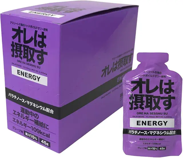 オレは摂取す（ジェルタイプ）｜リカバリーと補給の両立