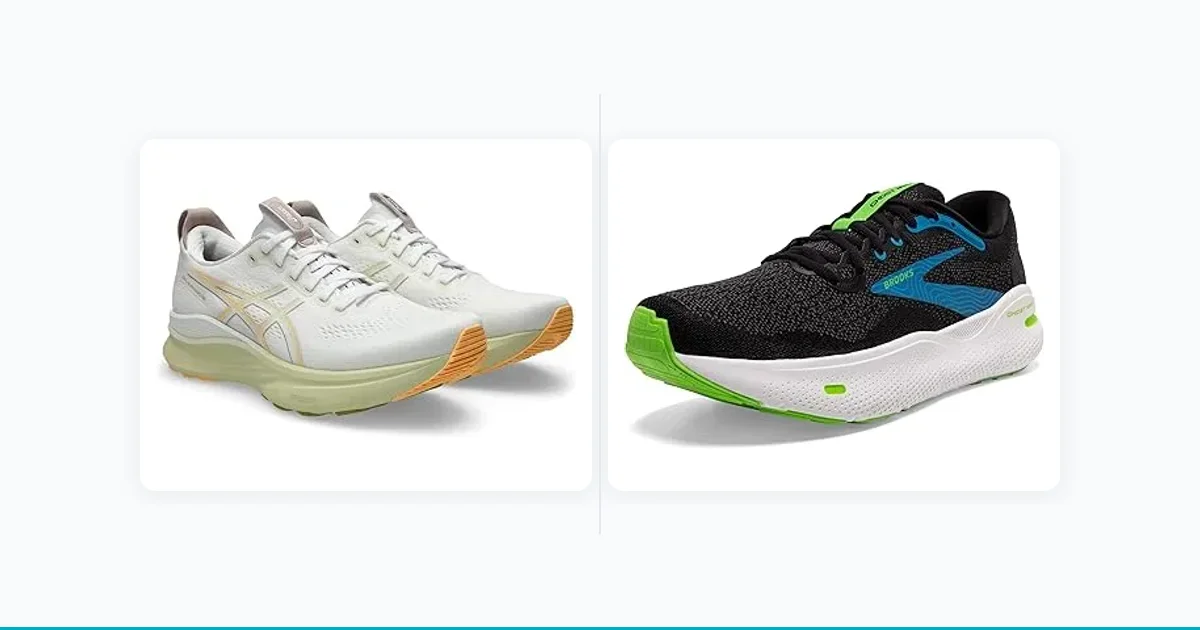【膝への優しさを徹底比較】アシックス ゲルカヤノ vs ブルックス ゴーストマックス、あなたに最適な一足は？