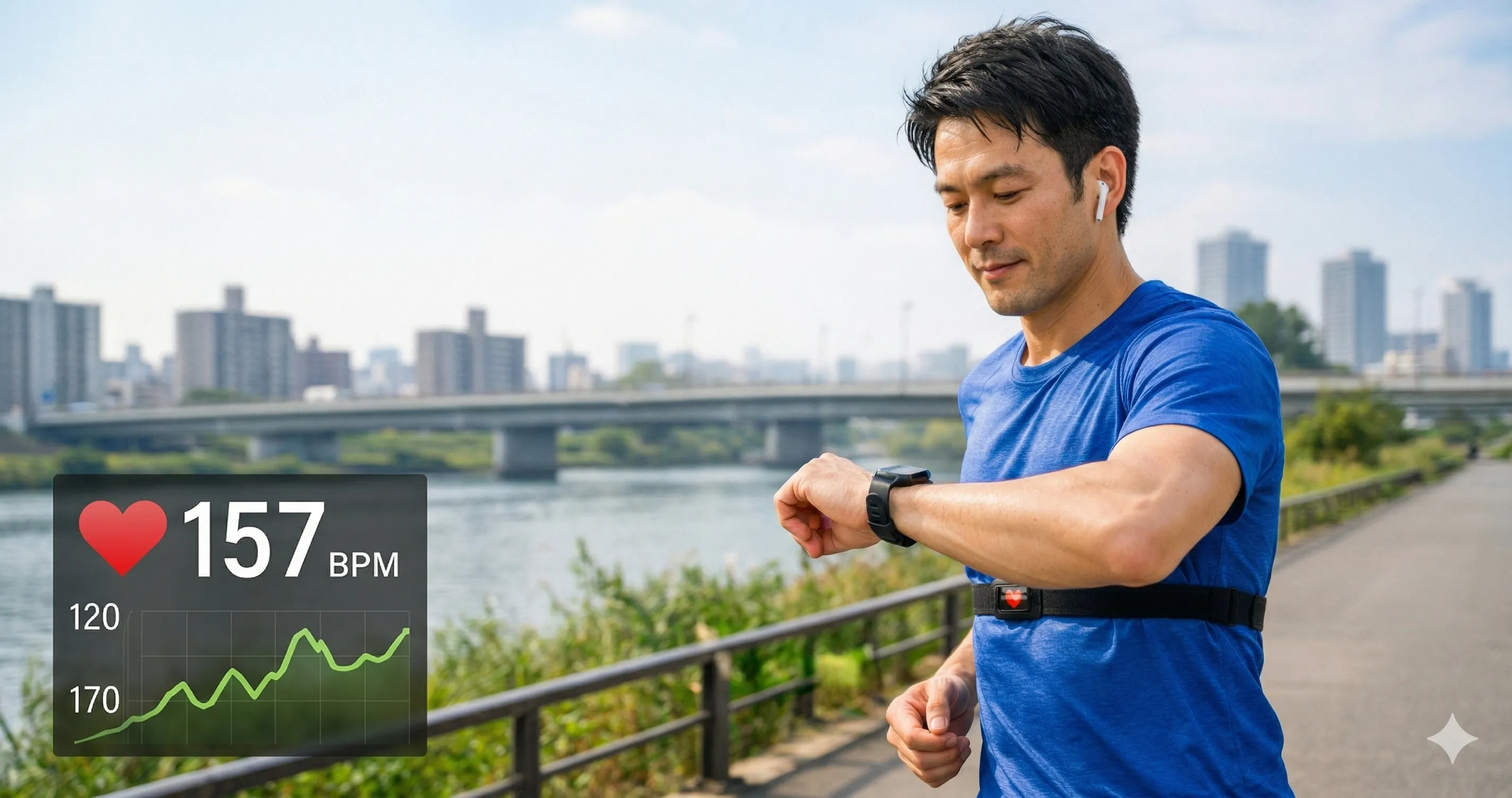 【心拍トレーニング】効率的な強度の見極め方|最大心拍数の計算とゾーン別効果