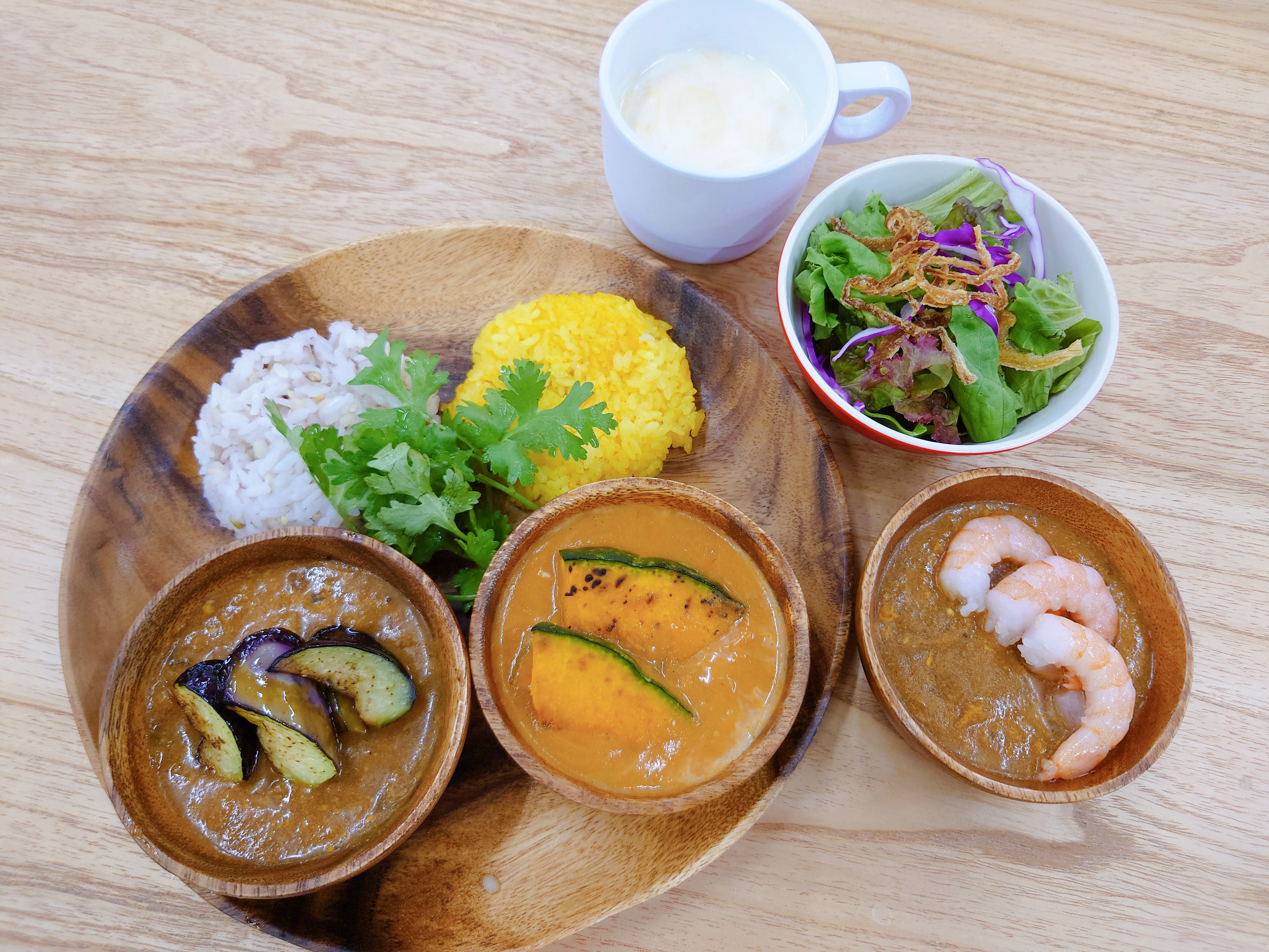 けんちょうFoodMarche提供メニューインドカレーの写真