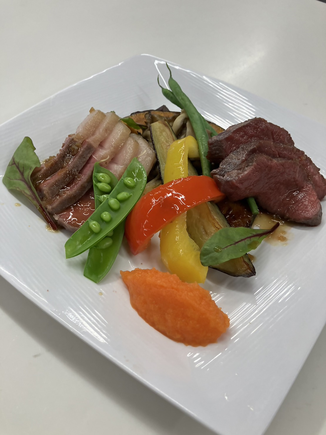 けんちょうFoodMarche提供メニュージビエの写真