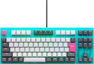 REALFORCE リアルフォース ラピッドトリガー キーボード 東プレ GX1 静音 45ｇ TKLサイズ 静電容量無接点方式 最速0.1mm作動 Windows 日本語配列 日本製 ゲーミングキーボード 91キー X1UCM1 KB0771 【初音ミク コラボモデル 】